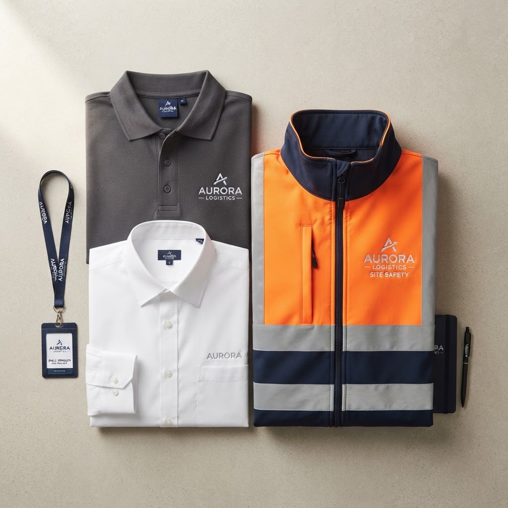 Custom branded workwear and corporate clothing