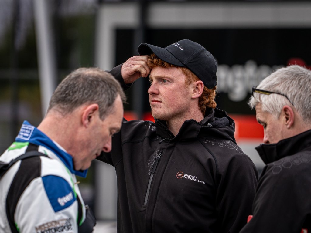 Bradley Performance branded hoodies race day