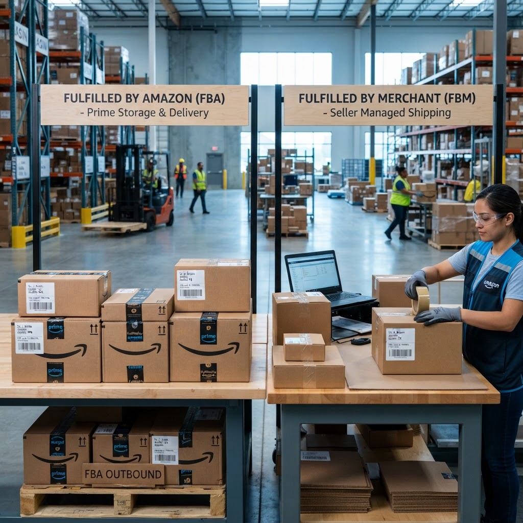 FBA vs FBM: guía completa para vendedores de Amazon en España (2026)