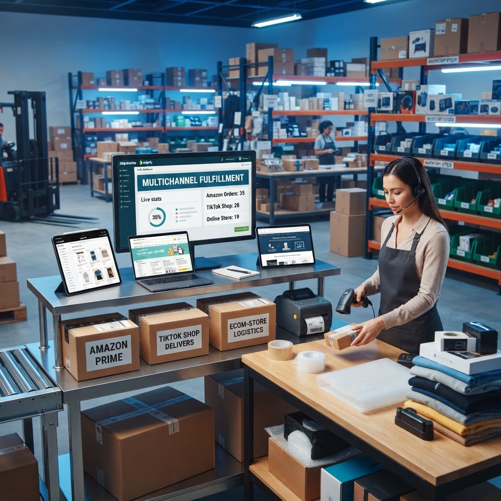 Cómo vender a la vez en Amazon, TikTok Shop y tu tienda online sin perder el control del stock