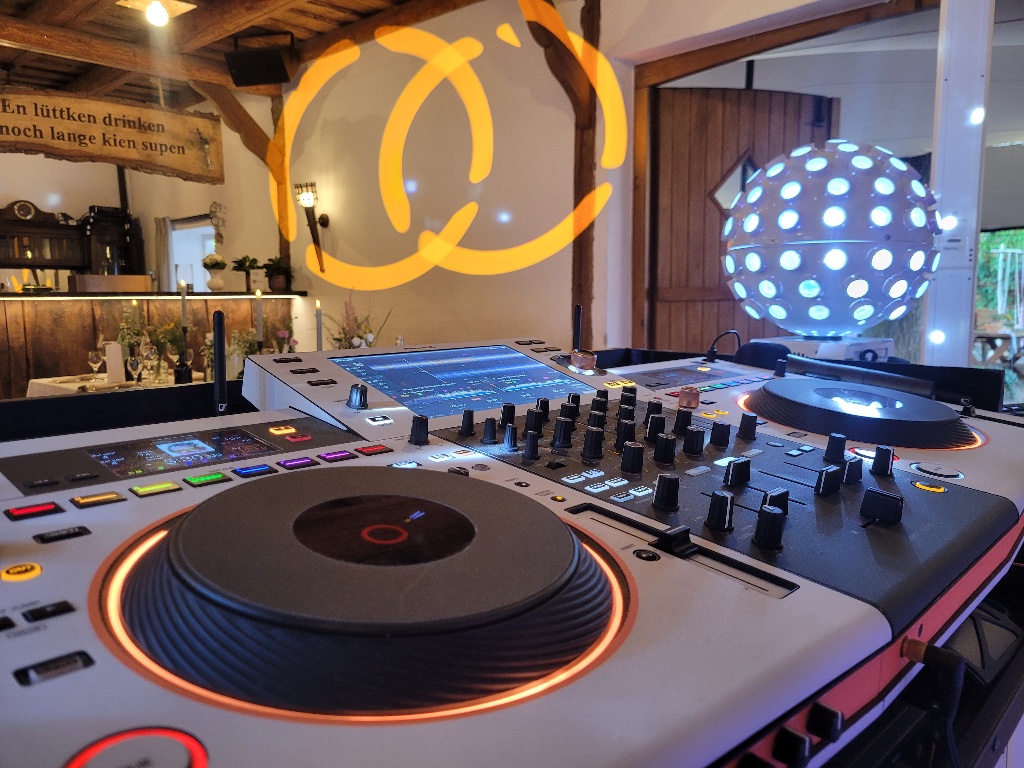 Pioneer DJ Controller – Nahaufnahme Technik