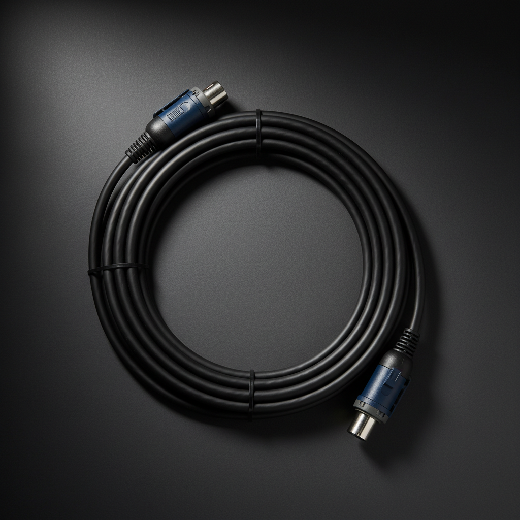PowerCon True1 DMX 3pol Hybridkabel 10 m