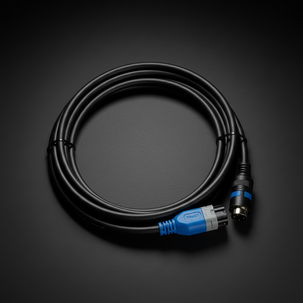 PowerCon DMX Hybridkabel 3 m