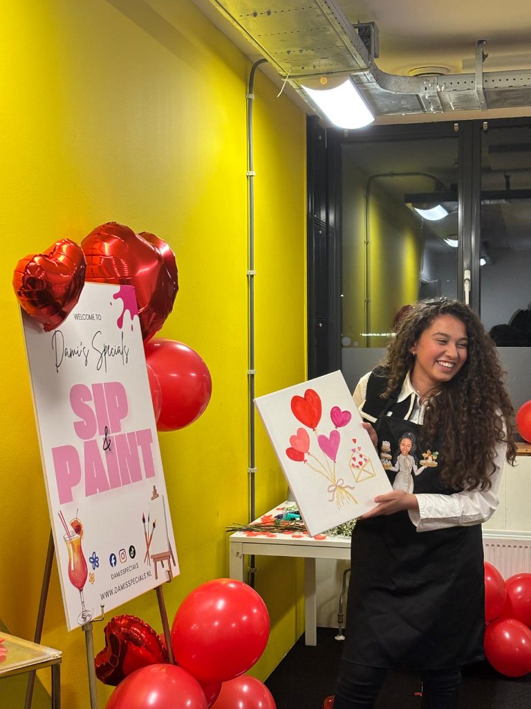 Sip & Paint schilderen