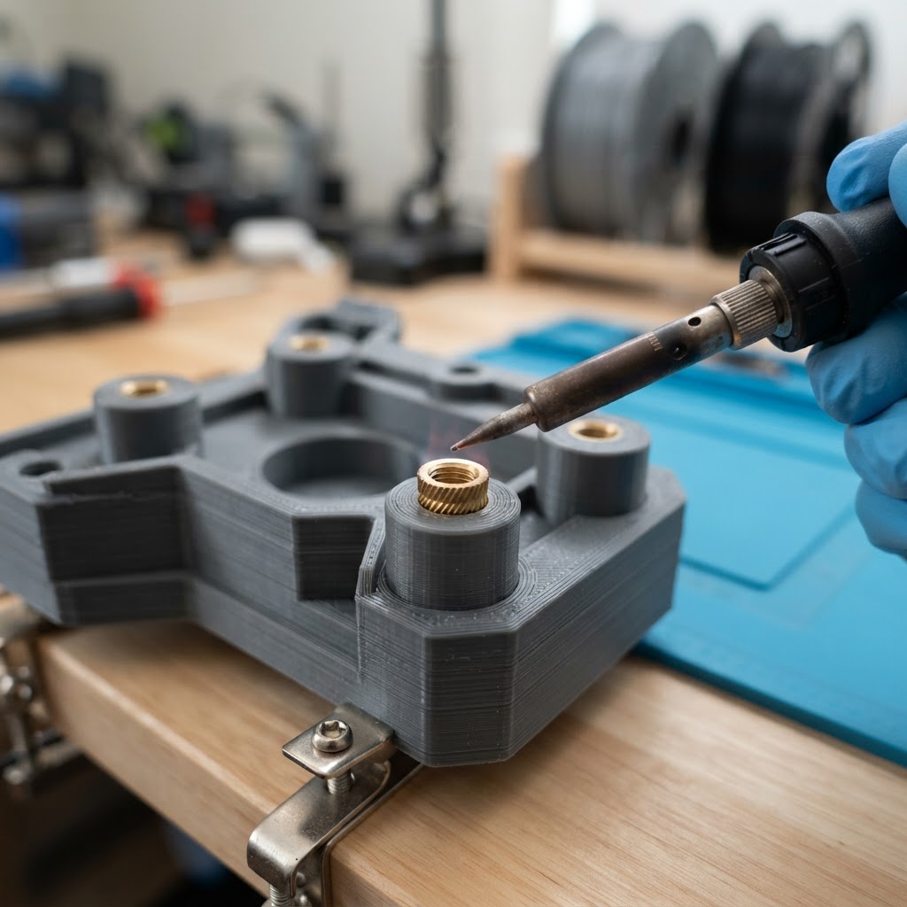 Gewindeeinsätze in 3D-Druck: So geht's richtig