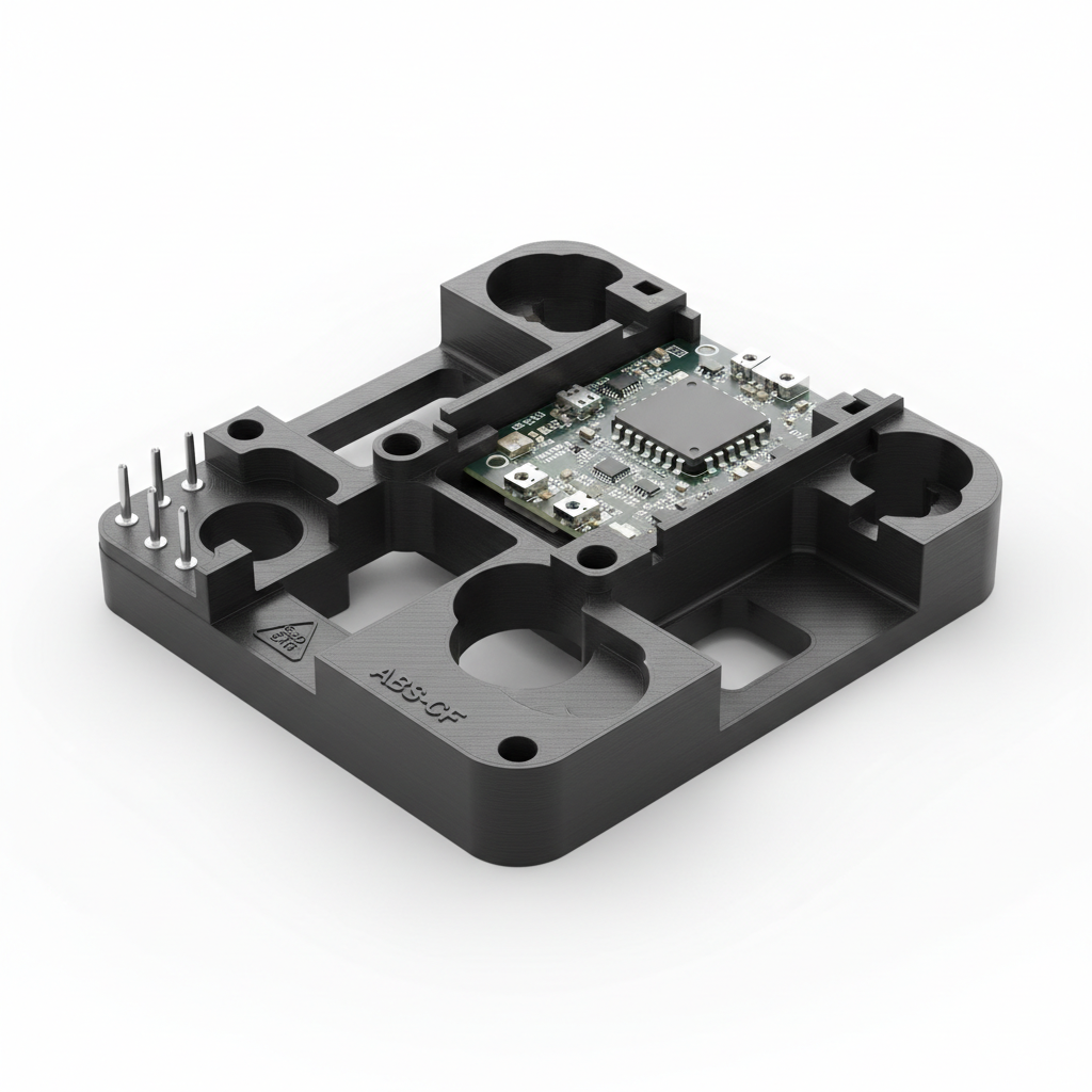 3D-gedrucktes Bauteil aus ABS ESD