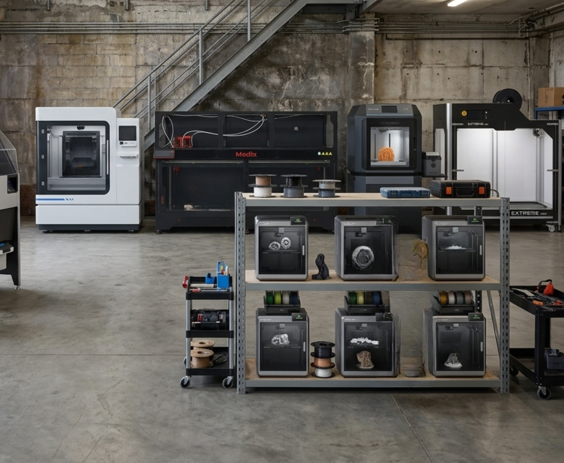 PrintYourParts Maschinenpark