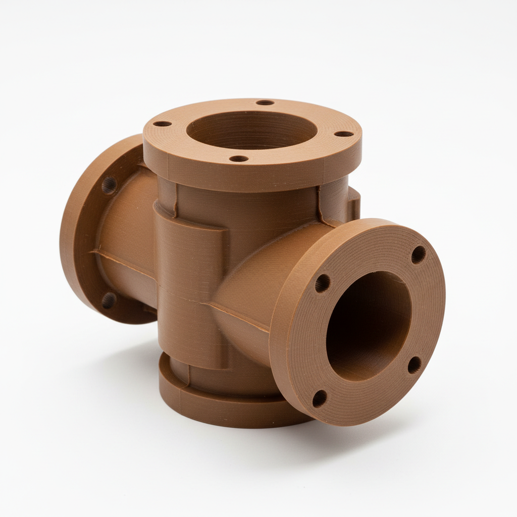 3D-gedrucktes Bauteil aus PPS