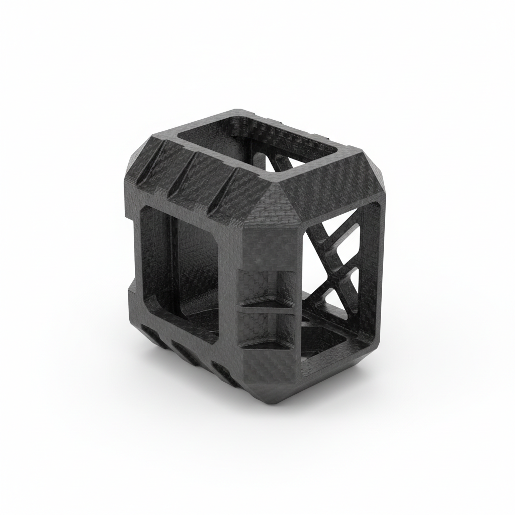 3D-gedrucktes Bauteil aus PETG Carbon
