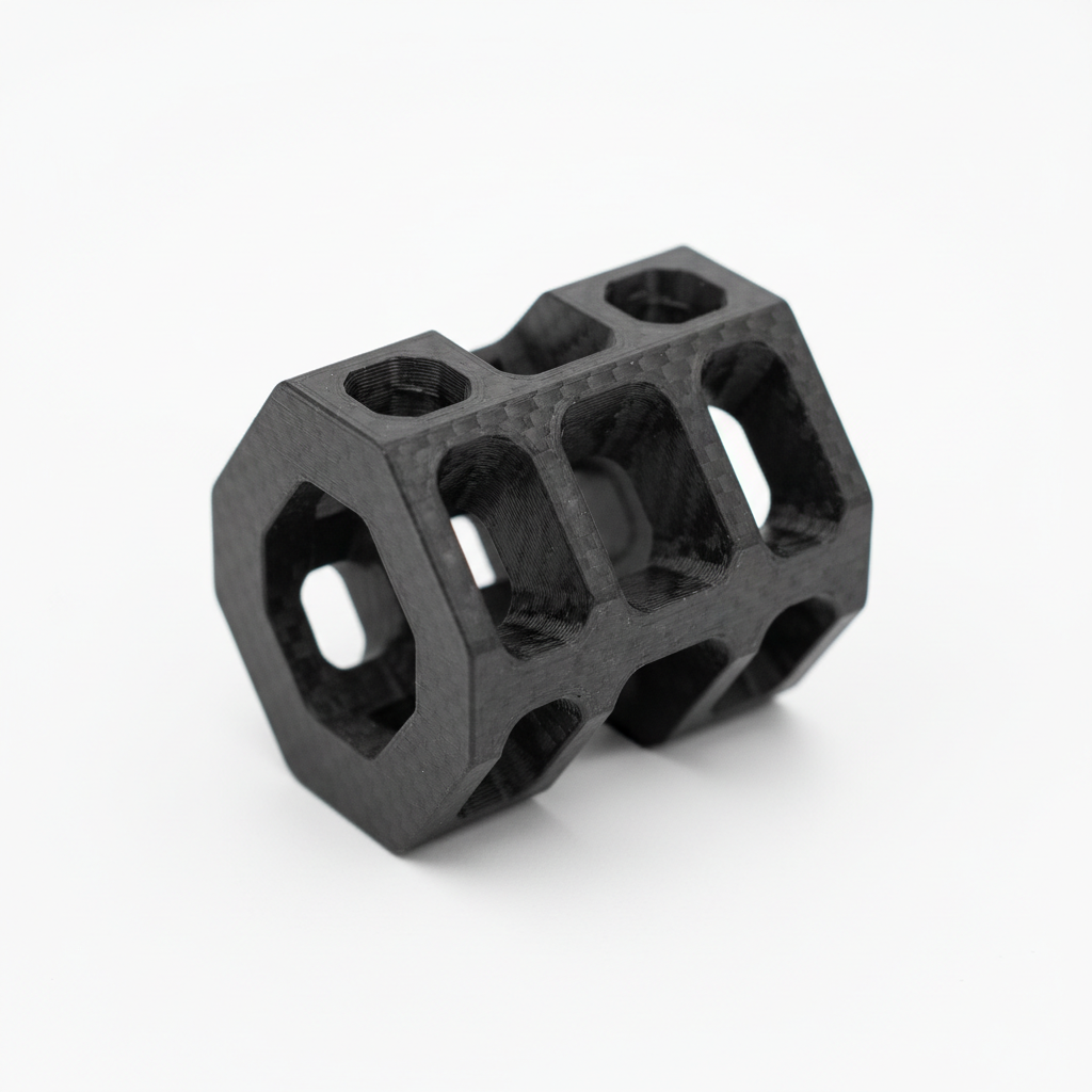 3D-gedrucktes Bauteil aus PEEK CF