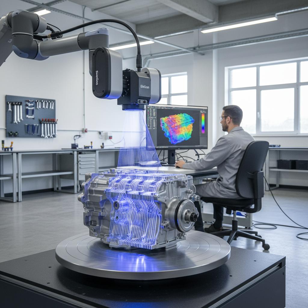 Shining3D EinScan – 3D-Scan und Reverse Engineering