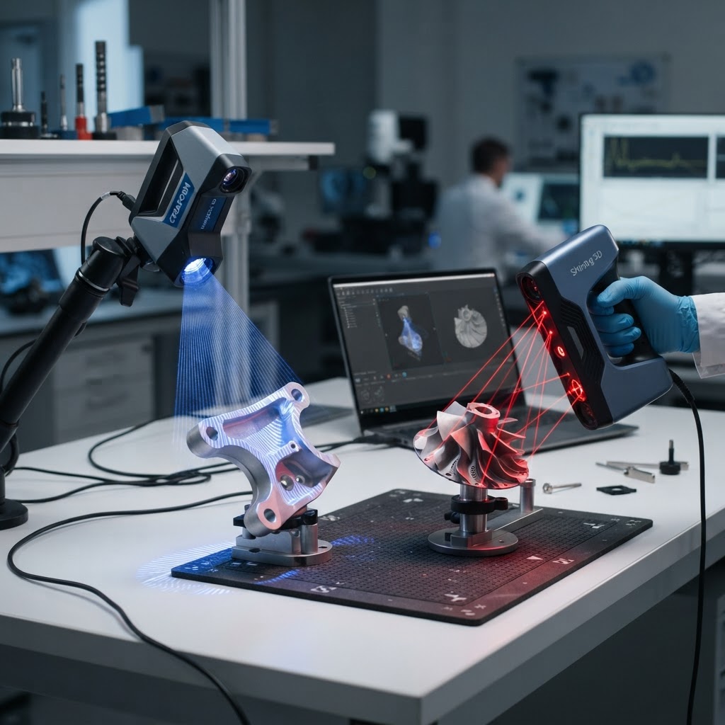 Structured Light vs. Laserscan: Die richtige Wahl treffen