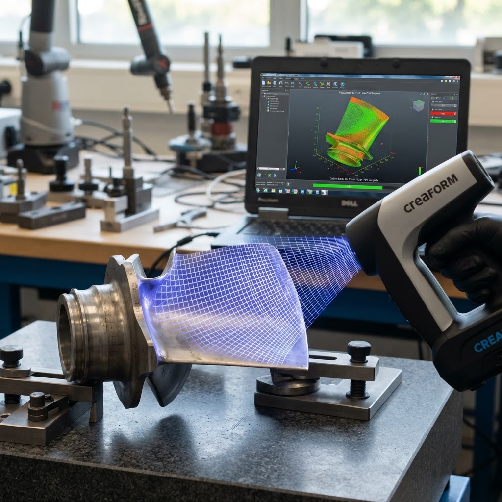 Illustration to: Structured Light vs. Laserscan: Das richtige 3D-Scan-Equipment
