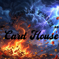 Catchem Twice Card House logo