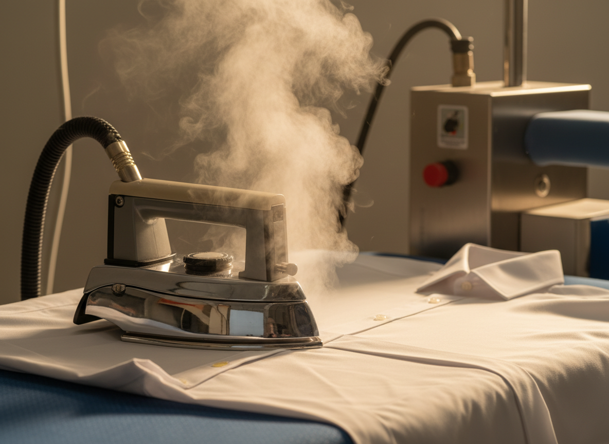 Professioneel stomen en persen