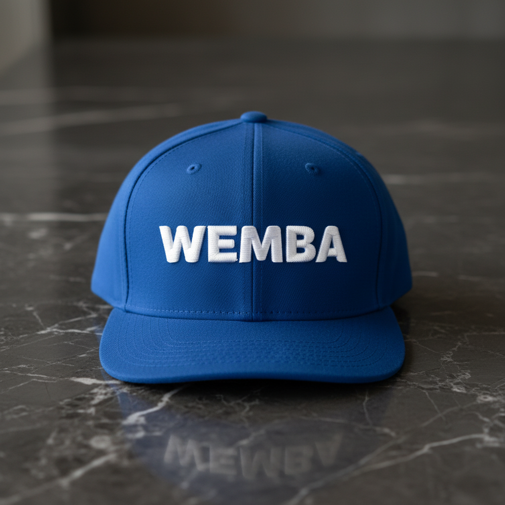 WEMBA Snapback — Cobalt/White