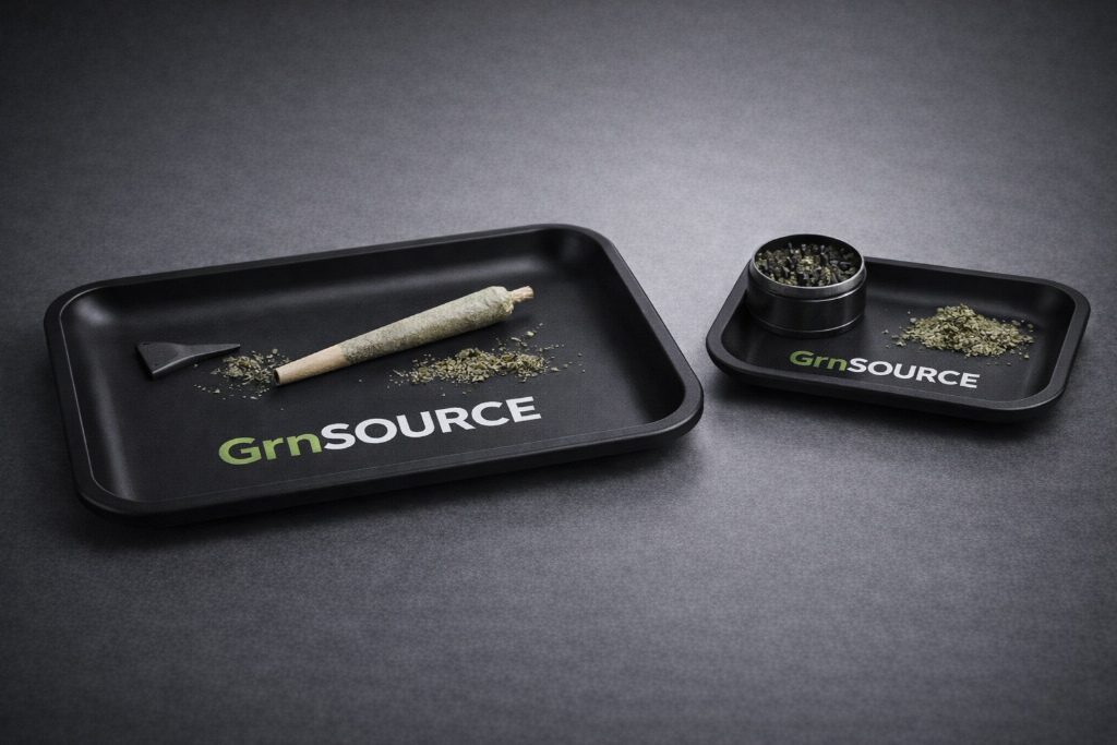 GrnSource Rolling Tray Set