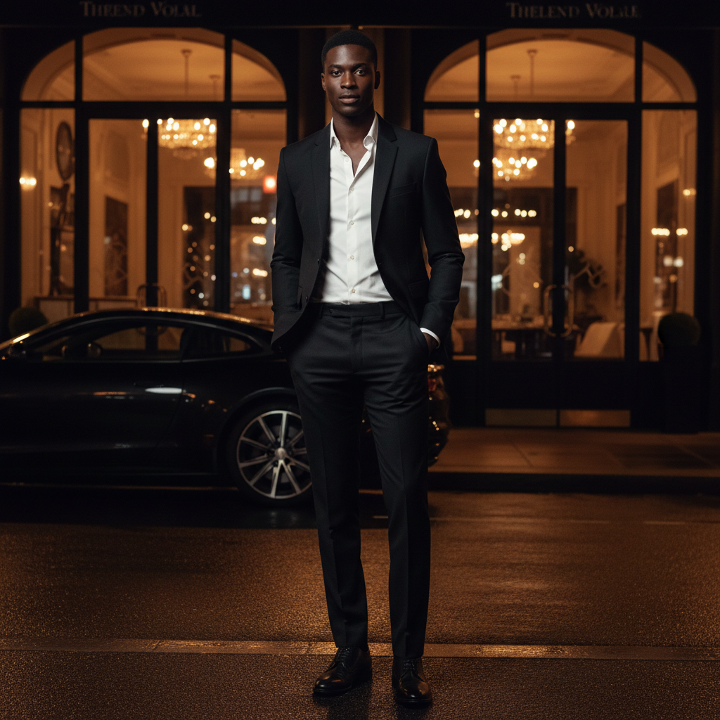 Noir Two-Piece Set