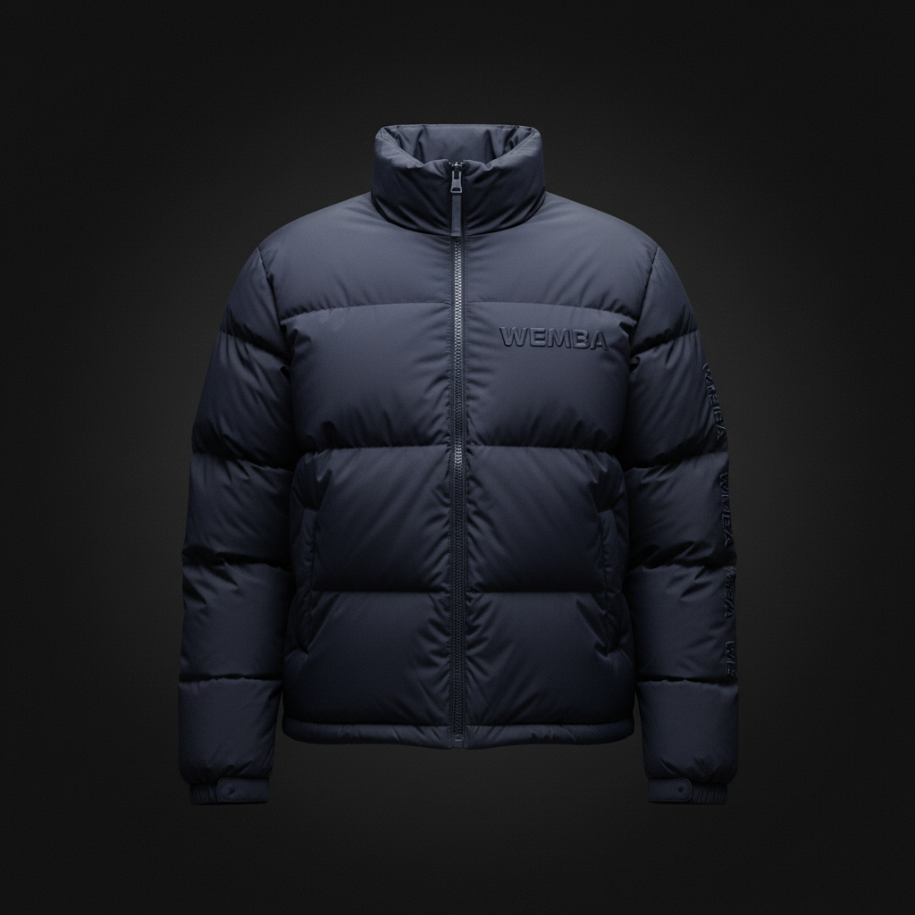 WEMBA Puffer — Navy Tonal