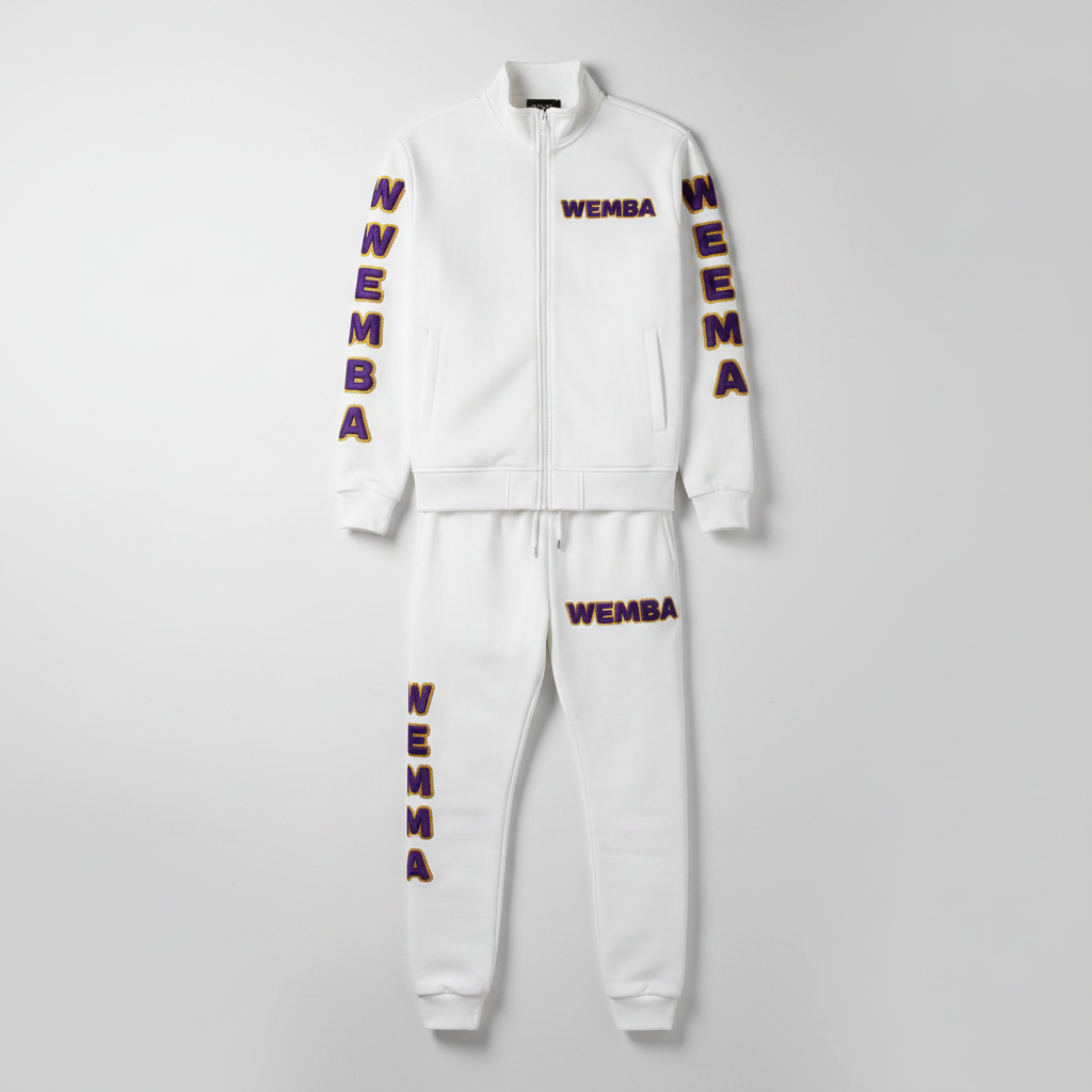 The Flagship. White/Purple Gold.