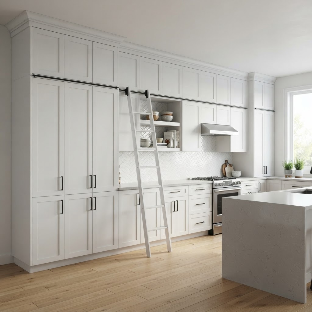 Should Your Kitchen Cabinets Go All the Way to the Ceiling? — kitchen cabinets, wholesale kitchen cabinets, RTA cabinets, ready to assemble cabinets, shaker cabinets, white shaker cabinets, custom kitchen cabinets, semi-custom cabinets, bathroom vanities, bathroom cabinets