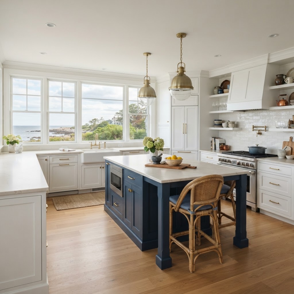A bright Seabrook kitchen featuring Cabinet Depot York Shaker doors, white cabinetry, a navy island, quartz counters, and coastal New England style. | White and navy | kitchen cabinets near me, cabinet outlet, kitchen cabinet outlet, cabinet outlet near me, kitchen cabinets NH, cabinet outlet NH, discount kitchen cabinets, wholesale kitchen cabinets, riverside cabinets, riverside cabinetry, kitchen measurements, cabinets Salem, kitchen cabinets Salem NH, custom cabinets NH, cabinetry NH, cabinets NH, kitchen cabinets liquidators, cabinet liquidators near me, kitchen cabinet liquidators near me, solid wood cabinets factory direct, factory direct cabinets, all wood construction cabinetry, KCMA certified cabinets, warrantied cabinetry, all plywood construction cabinets, solid wood door and frame, soft close drawers and doors, concealed soft close hinges, full extension drawer slides, solid wood dovetail drawers, affordable high quality all wood cabinets, stone countertops, wall kitchen cabinets, base kitchen cabinets, pantry cabinets, ready to install kitchen cabinets, in-stock kitchen cabinets, high-end cabinets for less, custom kitchen cabinets, shaker style cabinets, kitchen and bath store near me, kitchen and bath Massachusetts, kitchen remodeling, bathroom remodeling, free design consultation, no pressure kitchen design, kitchen showrooms, bathroom showrooms near me, countertops for white cabinets, quartz and granite countertops, granite countertops, quartz countertops, kitchen backsplash, cabinetry hardware, cabinet hardware, bathroom vanities and countertops, Salem NH kitchen cabinets, kitchen remodel Salem NH, Salem cabinet, cabinet makers in NH, Manchester NH kitchen cabinets, Nashua NH kitchen cabinets, Portsmouth NH kitchen cabinets, Amherst NH kitchen cabinets, quick cabinet delivery, send measurements cabinet quote, contractor cabinet pricing, discount cabinets near me, closeout bathroom vanities near me, bathroom cabinet stores near me, kitchen cabinets liquidators, kitchen cabinets outlet near me, kitchen cabinet outlet near me, cabinet vendors near me, used kitchen cabinet stores near me, cabinet outlet stores near me, discount cabinetry, cabinet warehouse near me, kitchen cabinets liquidators near me, furniture stores portsmouth nh, cabinets direct wholesale, kraftmaid outlet, kitchen cabinet liquidators, cabinet discount, shaker cabinets vs raised panel, furniture stores in nh seacoast, lakeland cabinets, cabinet closeouts, cabinet discount store, closeout cabinets, discount kitchen cabinets for sale, hampshire cabinetry, the cabinets outlet, kitchen cabinet warehouse, bathroom cabinets outlet, kraftmaid discount, kitchen cabinets factory outlet, cabinet outlets, cabinet factory outlet, shaker vs raised panel, furniture stores near portsmouth nh, wholesale cabinet warehouse, cabinets warehouse, norfolk kitchen and bath salem nh, kitchen cabinet outlet store, cabinet factory near me, kitchen cabinet outlets near me, kitchen showrooms hampshire, kitchen cabinets concord nh, outlet cabinets, parr cabinet outlet, dream kitchens nashua, kitchen store portsmouth nh, kraftmaid cabinets outlet, cabinet factories outlet, kitchen cabinet warehouse outlet, keystone supply outlet, kitchen cabinet supply, kraftmaid outlet store, custom kitchens new hampshire, kraftmaid cabinet outlet, portsmouth nh kitchen store, kitchen stores in nh, in stock cabinets today, new hampshire custom cabinets, kitchen cabinets closeouts, wholesale vanity cabinets near me, raised panel cabinet doors vs shaker, furniture stores in salem nh, kitchen store salem nh, kitchen bath outlet, new england custom cabinets, kitchen stores portsmouth nh, kraftmaid cabinets outlet store, bath vanity store near me, raised panel vs shaker cabinets, high end kitchen cabinets near me, new england storage cabinet, bathroom cabinets store near me, kitchen cabinets liquidators wholesale, cabinet shop near me open now, kitchen cabinets outlet store, new england cabinet co, kitchen cabinets woburn, granite countertops in new hampshire, cabinet factory direct, shaker style furniture new hampshire, kitchen stores manchester nh, kitchen and bathroom outlet, outlet cabinets for the kitchen, cabinet liquidation store, bathroom store portsmouth, raised panel doors vs flat panel, kitchen direct warehouse, discount cabinets and appliances, kitchen stores nh, bathroom showrooms portsmouth, new england kitchen wholesalers, raised panel shaker door, direct to consumer cabinets, nh furniture outlets, kitchen cabinet outlet stores near me, discount cabinet store near me, cabinet store near me now, bathroom cabinets warehouse, shaker vs raised panel cabinets, kraftmaid factory outlet, cabinets factory outlet, bathroom cabinet outlet, factory outlet kitchen cabinets, factory cabinet outlet, raised panel vs shaker style cabinets, kitchen maid cabinets outlet, kitchen cabinet outlet waterbury ct, shaker vs recessed panel, kitchen cabinet supply near me, kitchen door outlet, kitchen cabinets discount store, kitchen cabinet outlet stores, kitchen cabinets outlet stores, raised panel vs shaker, bath and kitchen outlet, bathroom vanity liquidators, cabinet discount warehouse, kitchen cabinets southington ct, appliances portsmouth nh, raised panel shaker cabinet doors, discounted cabinets, furniture salem nh, seacoast cabinets portsmouth nh, wellborn cabinets outlet, discount cupboards, bath store portsmouth, plaistow cabinets, bargain outlet cabinets, maine cabinets, kitchen cabinet factory outlet, bargain hunt cabinets, cabinets outlet, kitchen cabinet outlet southington, shaker style cabinets vs raised panel, furniture store portsmouth nh, cabinets closeouts, shaker cabinet vs raised panel, kitchen outlet inc, huntwood cabinet outlet, the kitchen portsmouth new hampshire, recessed panel vs shaker, kitchen cabinet prices near me, furniture stores portsmouth new hampshire, kitchen cabinets woburn ma, homesense portsmouth new hampshire, portland cabinets outlet, raised panel vs shaker style cabinets, kitchen store portsmouth, kitchen cabinet outlet waterbury, the cabinet outlet, kitchen doors hampshire, raised panel vs flat panel cabinets, flat panel vs raised panel, nh furniture direct nashua nh, national cabinets, kitchen stores in nh, kitchen cabinet outlet in southington ct, discount cabinet store, sink and spout portsmouth nh, kitchen company plaistow, federal cabinets and countertops, portsmouth nh furniture, kitchens portsmouth, commonwealth cabinets, kitchen worktops portsmouth, outlet bathroom cabinets, kitchen cabinet outlet summerlin, cabinet outlet summerlin, cabinets outlet summerlin, kitchen cabinet outlets summerlin, cabinet outlets summerlin, spring forest cabinets, nm cabinet gallery, home outlet kitchen cabinets, cabinet design and outlet, warehouse cabinet outlet, cabinet outlet warehouse, ohio cabinet outlet, home cabinets near me, furniture shops in portsmouth, plaistow cabinet, maine cabinet, cabinet outlet nj, kitchen cabinet liquidators near me, furniture store salem nh, kitchen bath outlet, kitchen cabinets outlet cleveland, kitchen cabinet outlet cleveland, bathroom cabinets utah, cabinets clermont fl, kitchen cabinets clermont fl, furniture stores portsmouth new hampshire, furniture store near portsmouth nh, cabinet wright, discount cabinets denver, wholesale cabinet outlet, west end cabinets, kitchen cabinet outlet southington ct, kitchen cabinet outlets, cabinet warehouse denver, cabinets miami, kitchen cabinets outlet, discount cabinet, cabinet outlets, cabinet ng, bathroom cabinet outlet, instile cabinet outlet, kitchen cabinets to go near me, cabinets retail, plymouth cabinets, cabinet select, cabinet outlet store, select cabinetree, the kitchen portsmouth nh menu, richmond cabinet outlet, bath store portsmouth, cabinet outlet ohio, kitchen hardware outlet, stone and cabinet outlet portland, portland cabinet outlet, cabinet outlet sacramento, cabinet factory outlet omaha, cabinet warehouse hudson florida, cabinets to go scarborough, kraftmaid cabinets outlet store, kitchen cabinet retail, cabinet project bid, country cabinets etc, cabinet sell, kitchen outlet newcastle, washroom cabinet suppliers, cabinet factories outlet photos, cabinets go outlet, home outlet tonawanda, cabinet factory outlet inc, kitchen cabinets mall, cabinet factory outlet port orange, cabinet factory outlet port orange fl, cabinet factory outlet ocala, cabinet factory outlet ocala fl, cabinets direct factory outlet, kitchen cabinet outlet photos, dream kitchen nashua, peppermint cabinets, furniture world salem nh, shaker vs recessed panel cabinets, wholesale cabinets salt lake city, kingway cabinet outlet inc, home outlet new bedford ma, cabinet factory outlet of richmond, waterbury kitchen cabinet outlet, home outlet malden, cabinetliquidators com, cabinet sellerz, polo cabinets, home outlet springfield ma, nh furniture outlets, kitchen cabinets outlet store near me, cabinet in, warehouse cabinet outlet, cabinet outlet warehouse, the cabinet outlet store of volusia county, okc cabinet outlet, cabinet outlet in oklahoma city, cabinets liquidator, my new cabinets inc, cabinet mi, cheap kitchen units in manchester, taj granite outlet, home outlet rumford, 168 cabinet outlet, kitchen cabinet outlet stores near me, raised panel shaker door, direct to consumer cabinets, nm cabinet gallery, kitchen stores nh, home outlet malden ma, wholesale cabinets albuquerque, albuquerque cabinets, cabinets albuquerque, galley equipment portsmouth, kitchen cabinets outlet summerlin, polo cabinet, tommy bahama cabinets, salvage modern portsmouth nh, sink and spout portsmouth, bathroom cabinets miami, cabinets in miami, wholesale cabinets miami, stone and cabinet outlet, stone & cabinet outlet, stone & cabinet outlet inc, wholesale bathroom vanity near me