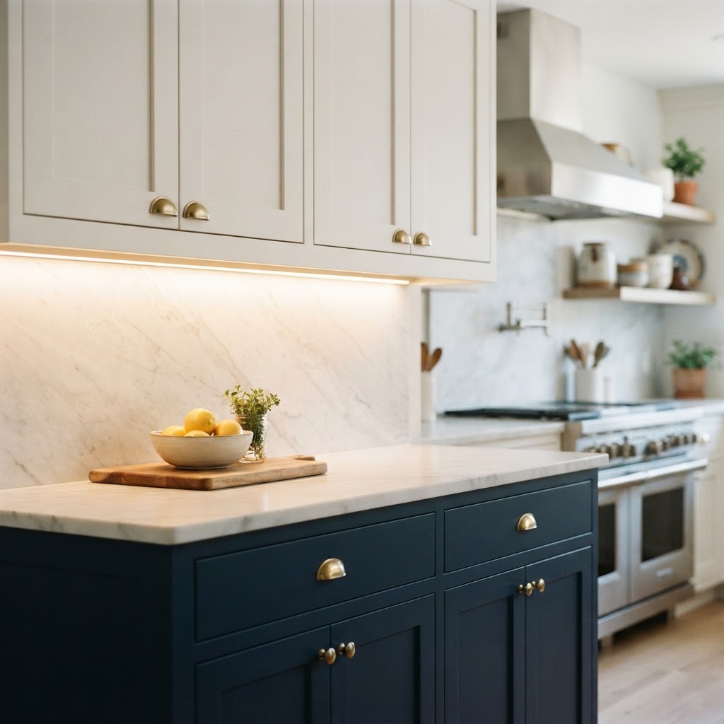 Kitchen Lighting: The Design Detail That Can Completely Change Your New Cabinets — kitchen cabinets, wholesale kitchen cabinets, RTA cabinets, ready to assemble cabinets, shaker cabinets, white shaker cabinets, custom kitchen cabinets, semi-custom cabinets, bathroom vanities, bathroom cabinets