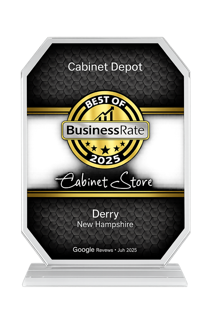 Best Cabinet Store 2025 - Best of Business Rate Award - Cabinet Depot Derry New Hampshire