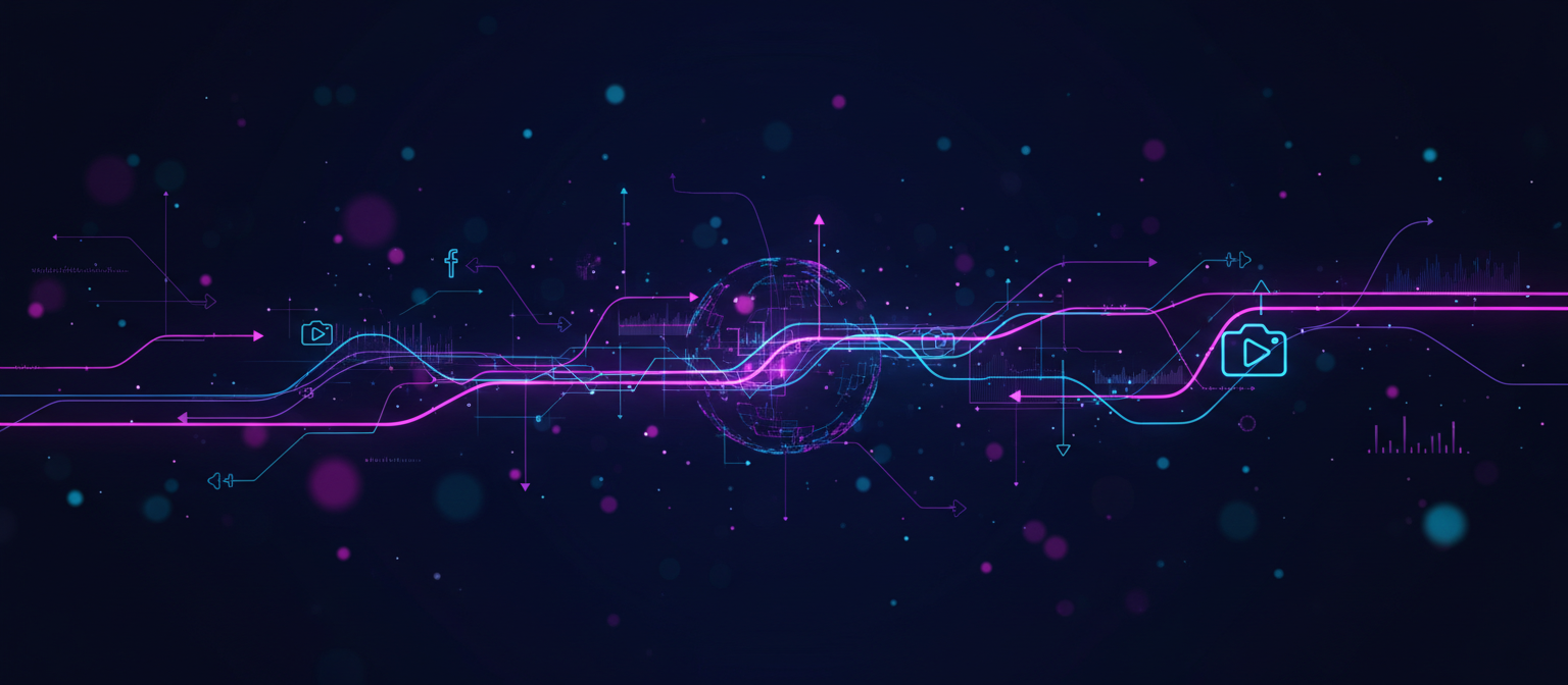 Digital marketing abstract