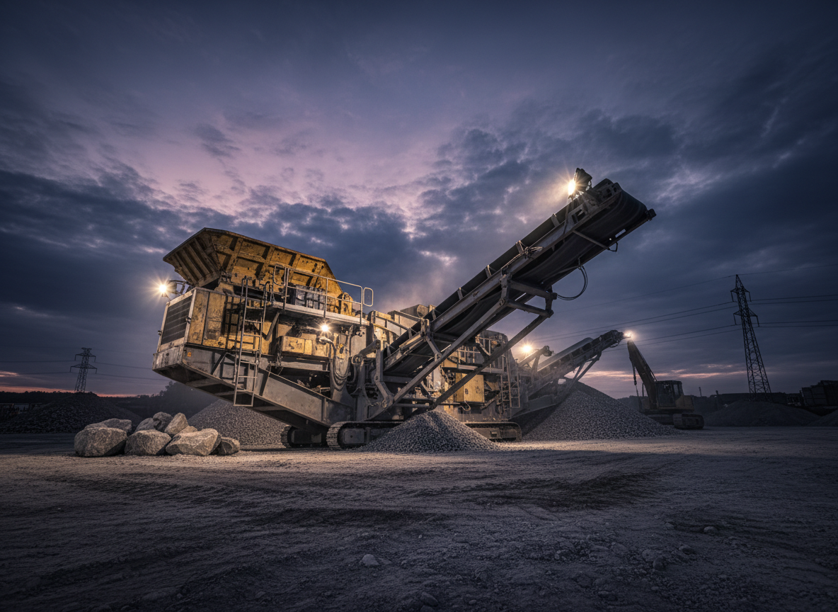MOBILE ROCK CRUSHING