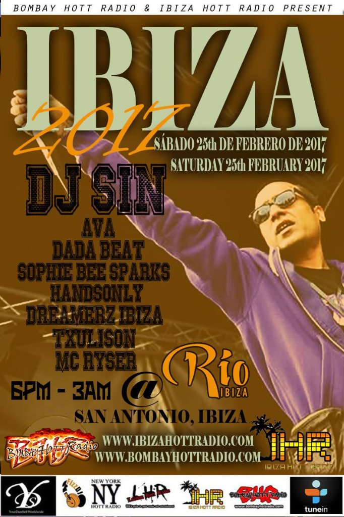 DJ SIN at Rio Ibiza 2017