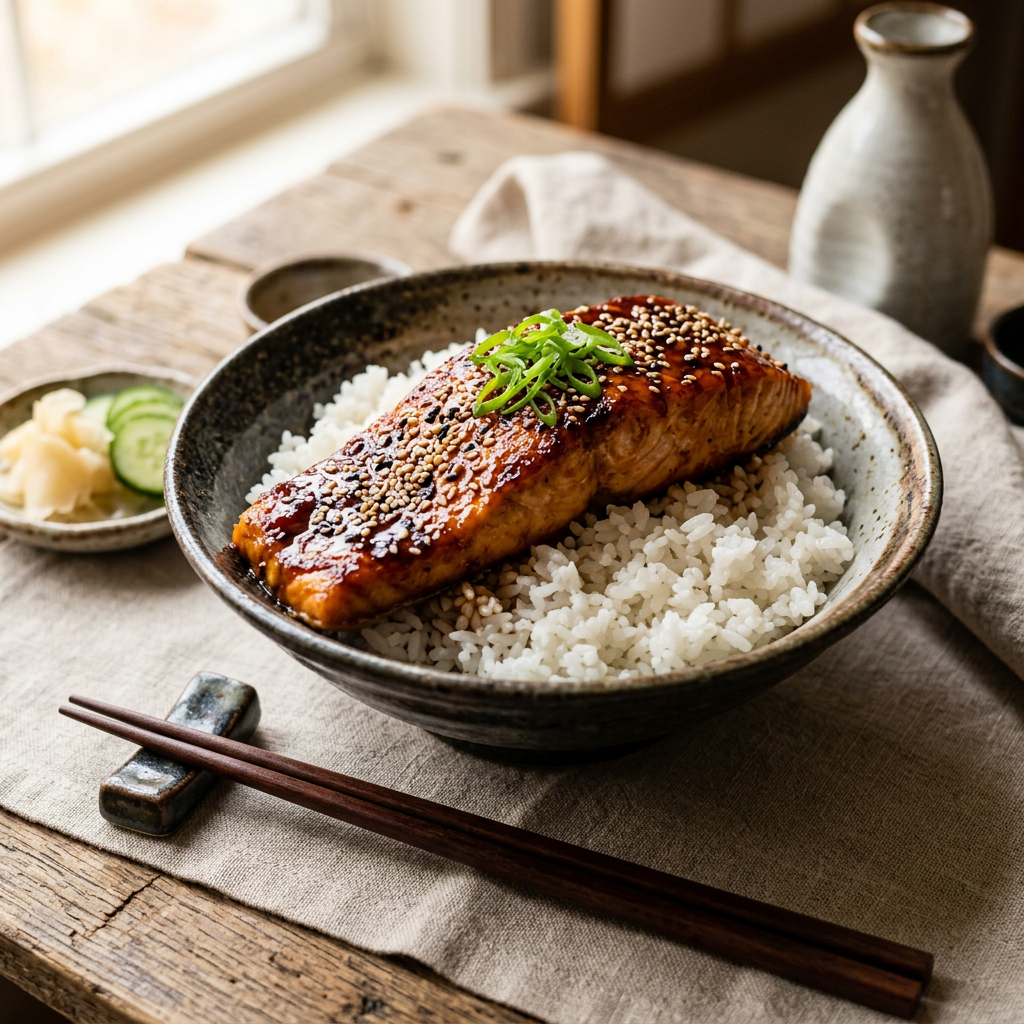 Salmon Teriyaki