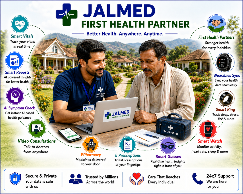 Jalmed First Health Partner — Better Health. Anywhere. Anytime.