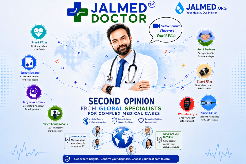 Jalmed Doctor — Second Opinion from Global Specialists