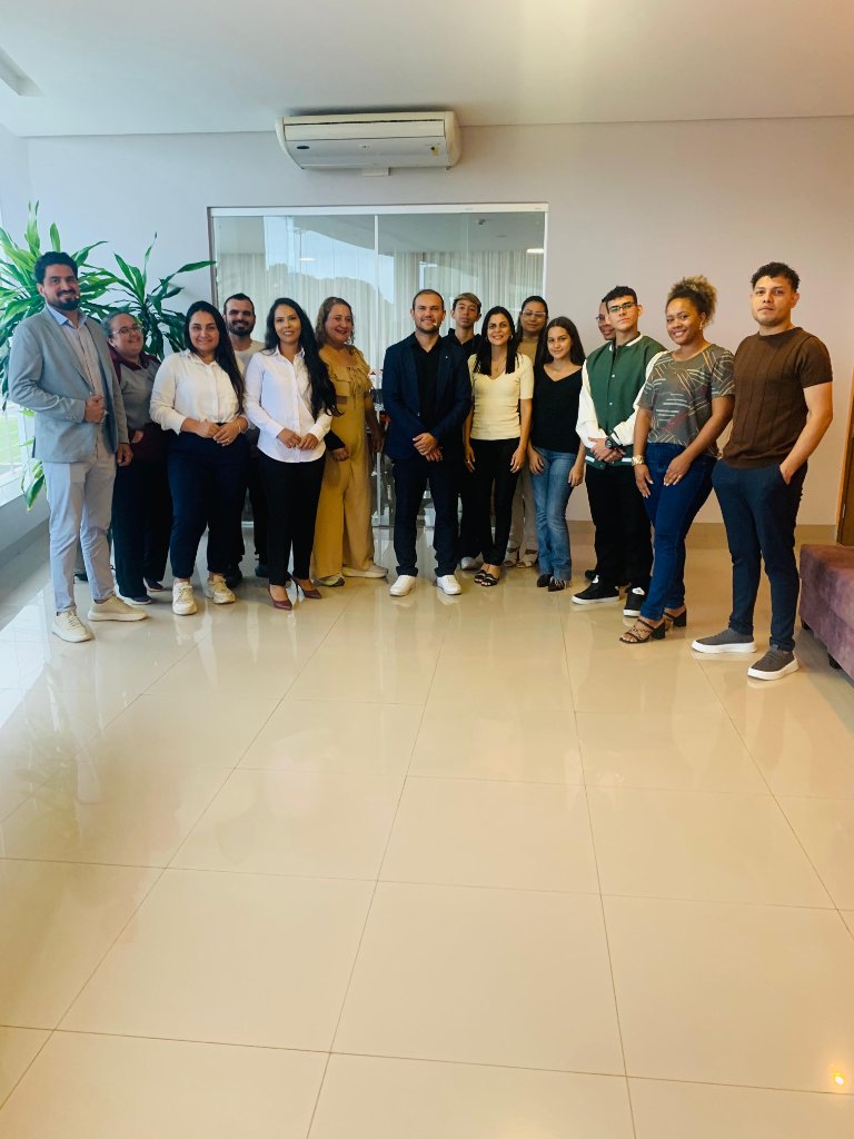 Equipe corporativa após imersão
