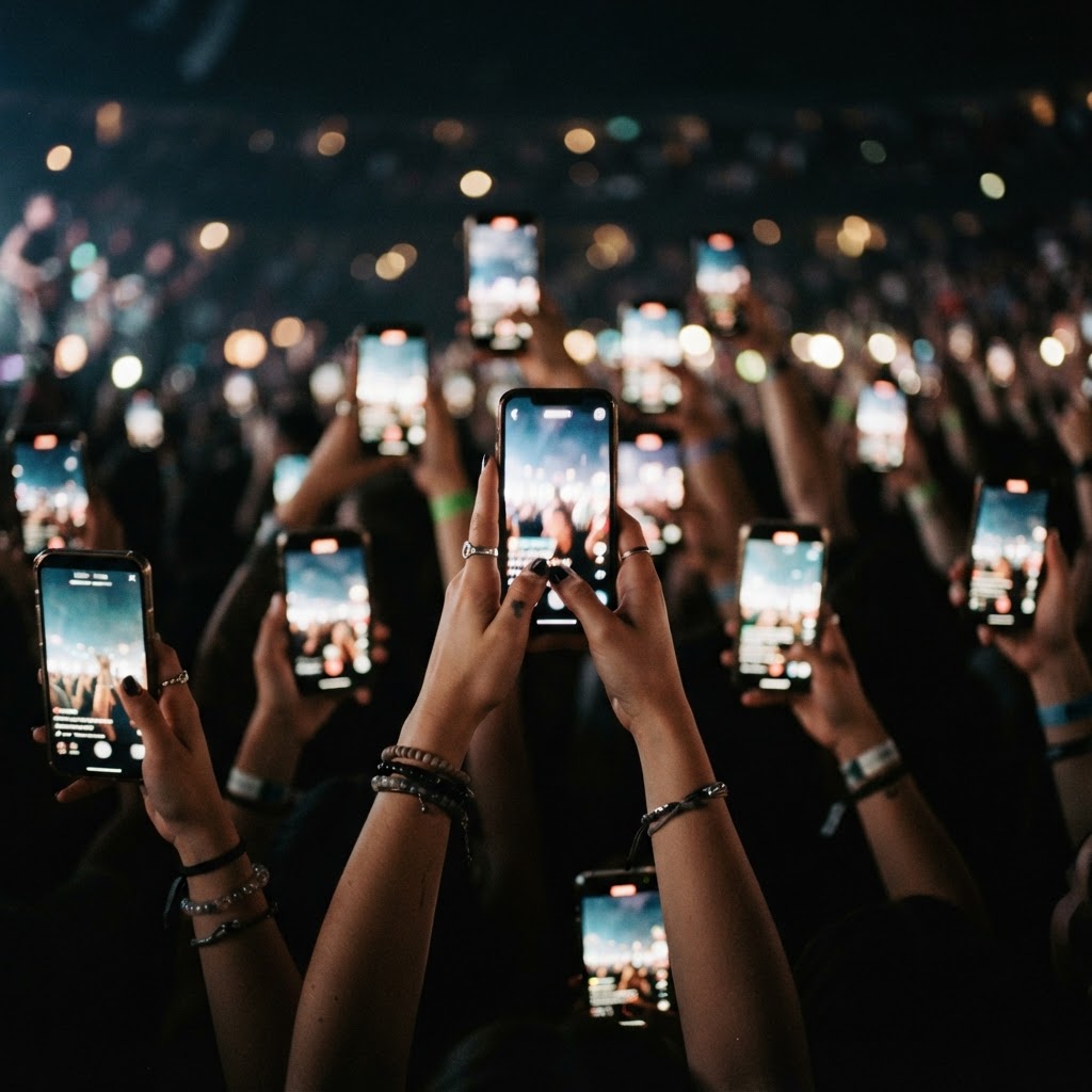 Celulares exibindo repercussão nas redes sociais