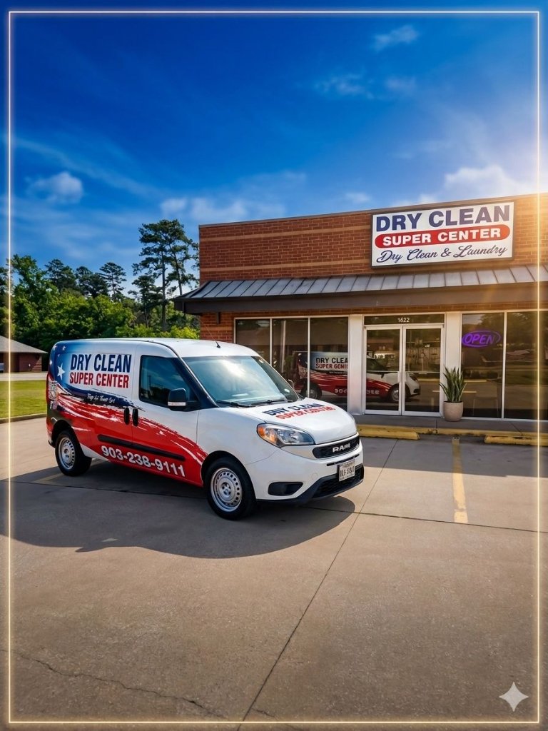 Pickup and delivery laundry service in Longview, TX