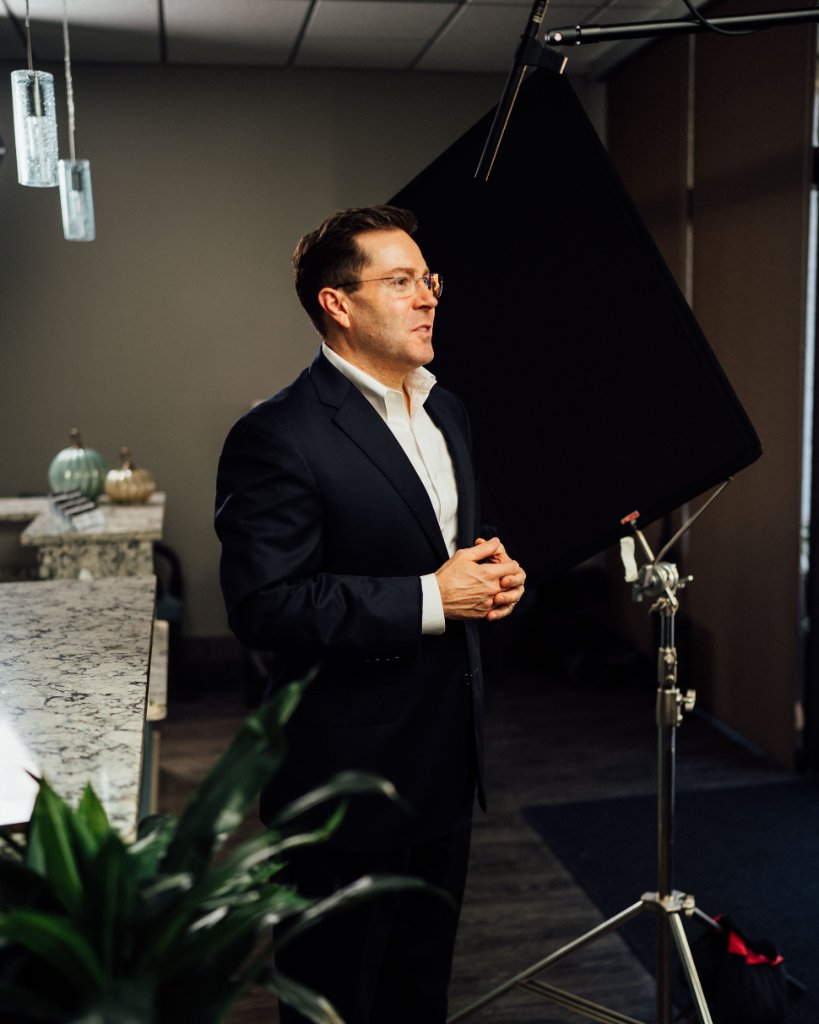 On-set photography and video production by McCoy Visuals for a corporate client