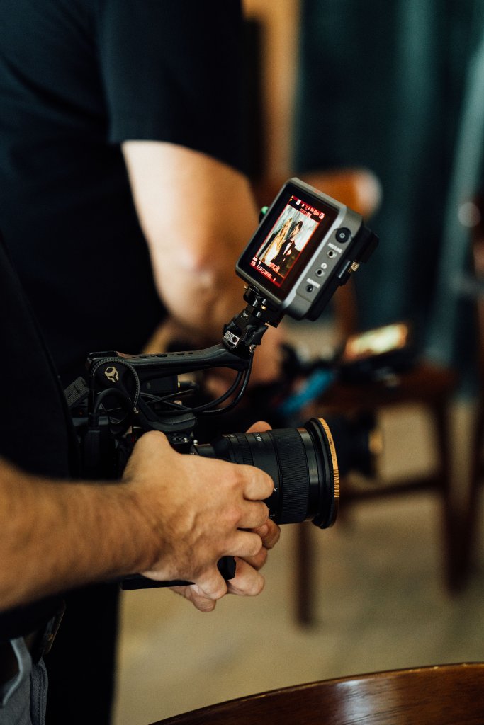 McCoy Visuals cinematographer capturing lifestyle footage for a brand marketing campaign