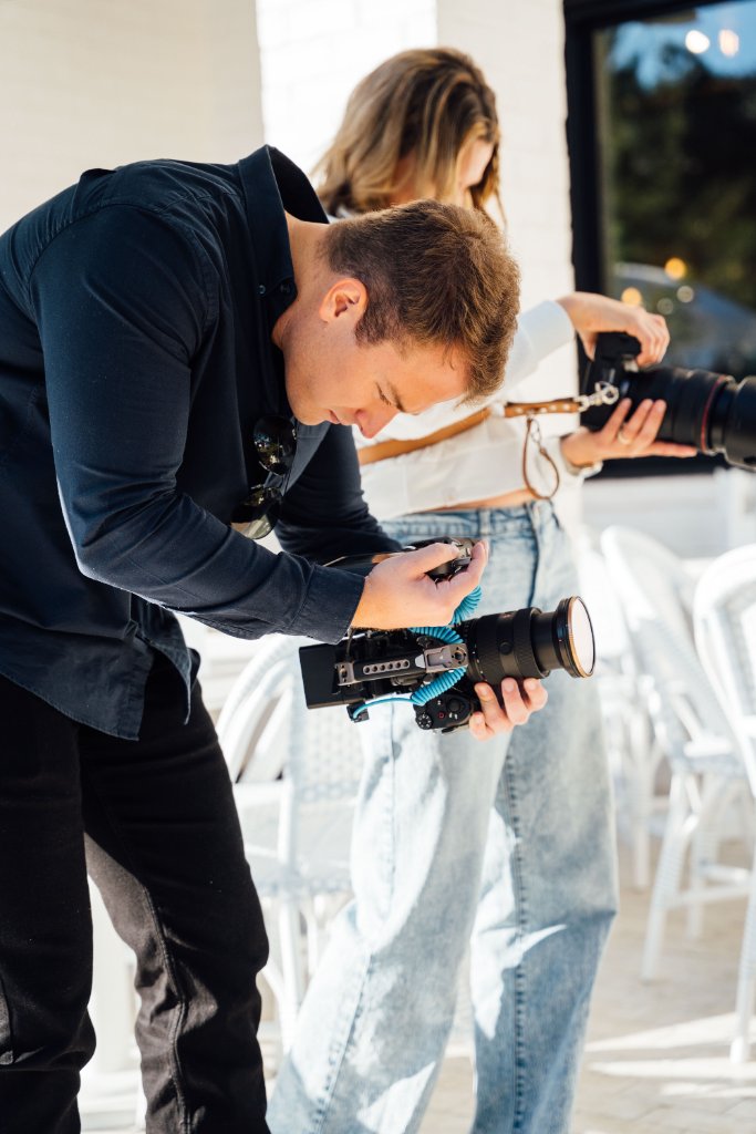 Behind the scenes of McCoy Visuals producing premium content for a national brand