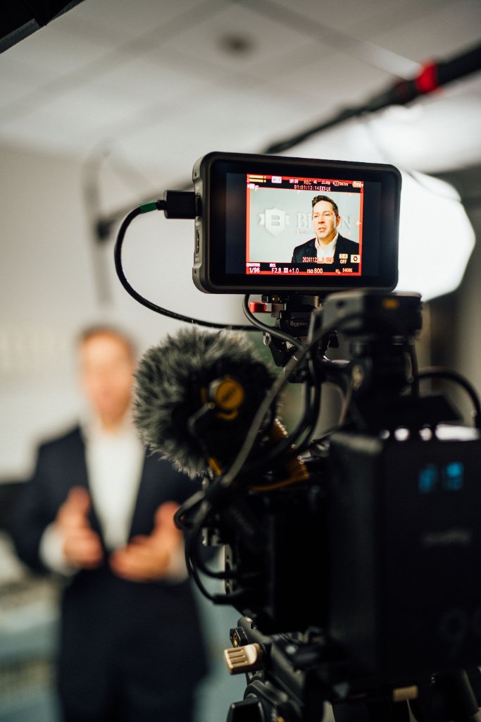 On-set moment during a McCoy Visuals brand photography and video production session