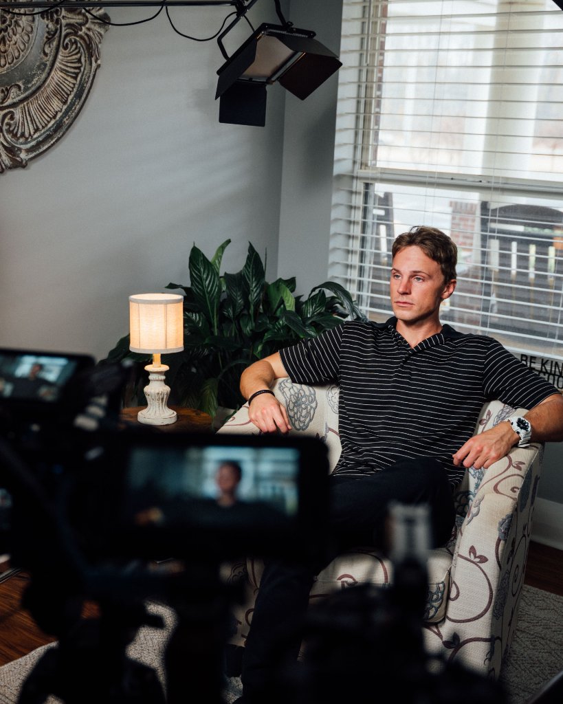 McCoy Visuals on-location video shoot for a corporate client in the Gulf South region