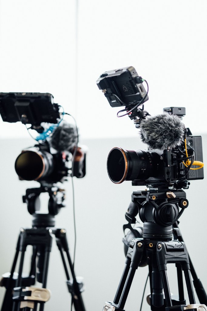 On-set moment during a McCoy Visuals brand photography and video production session