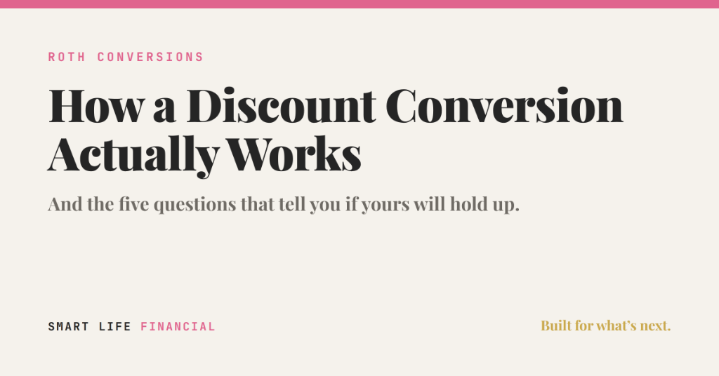 How a Discount Conversion Actually Works
