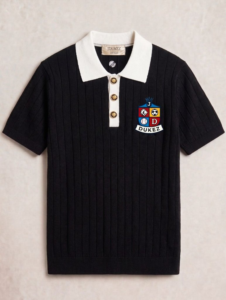 DUKEZ Sports Polo Black