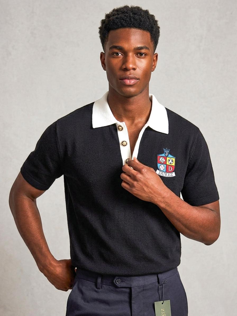 DUKEZ Sports Polo Black