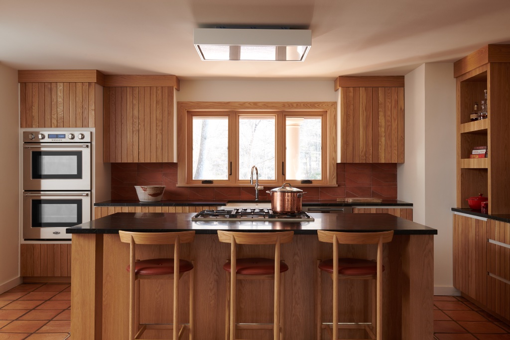 Kitchen island view