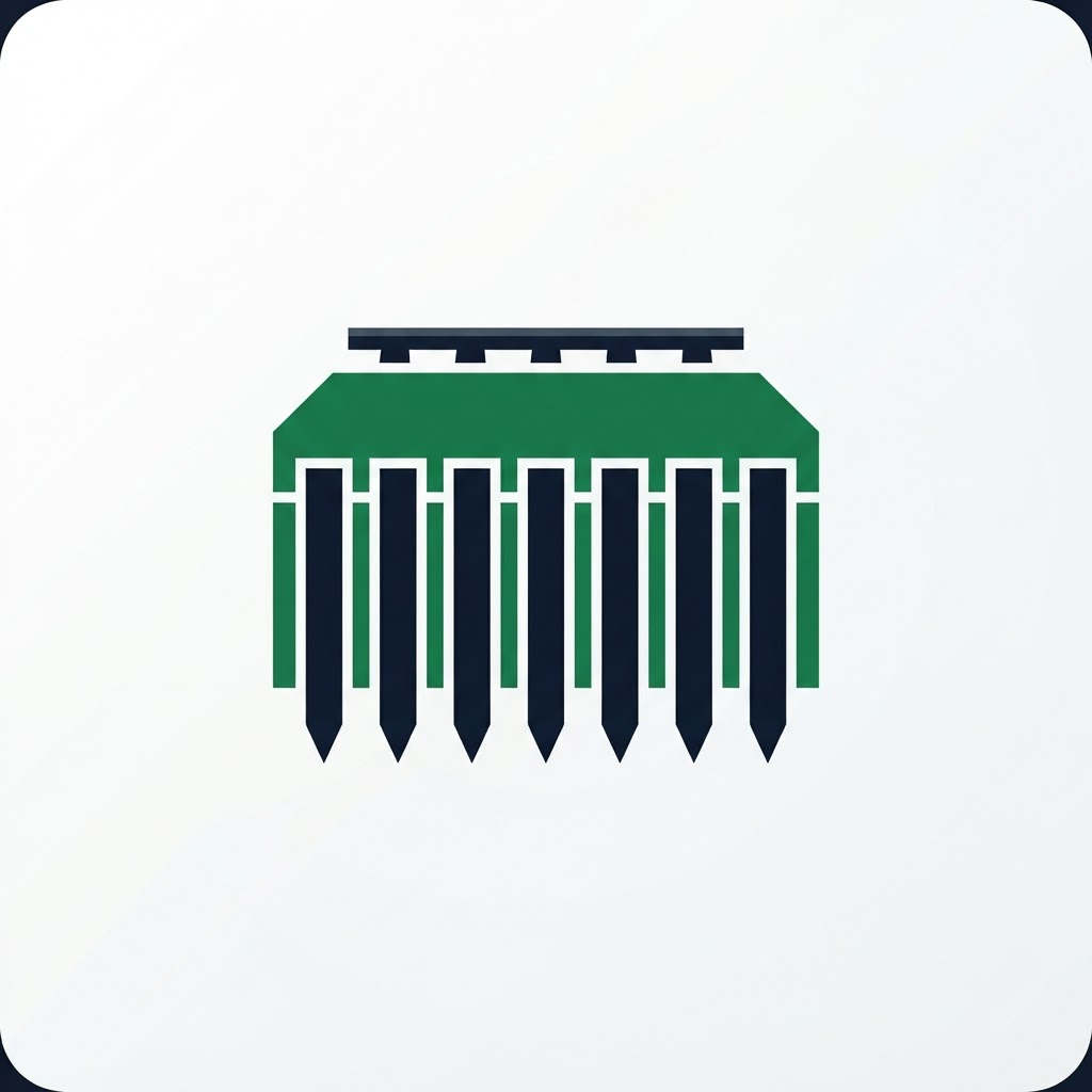 JR Matrix Logo 93 — Timber Pile Embankment