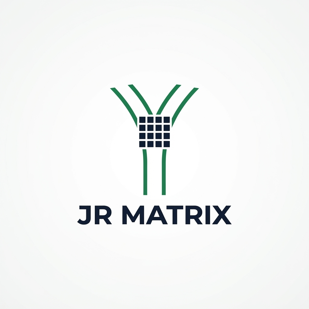 JR Matrix Logo 25 — Switch / Points Node
