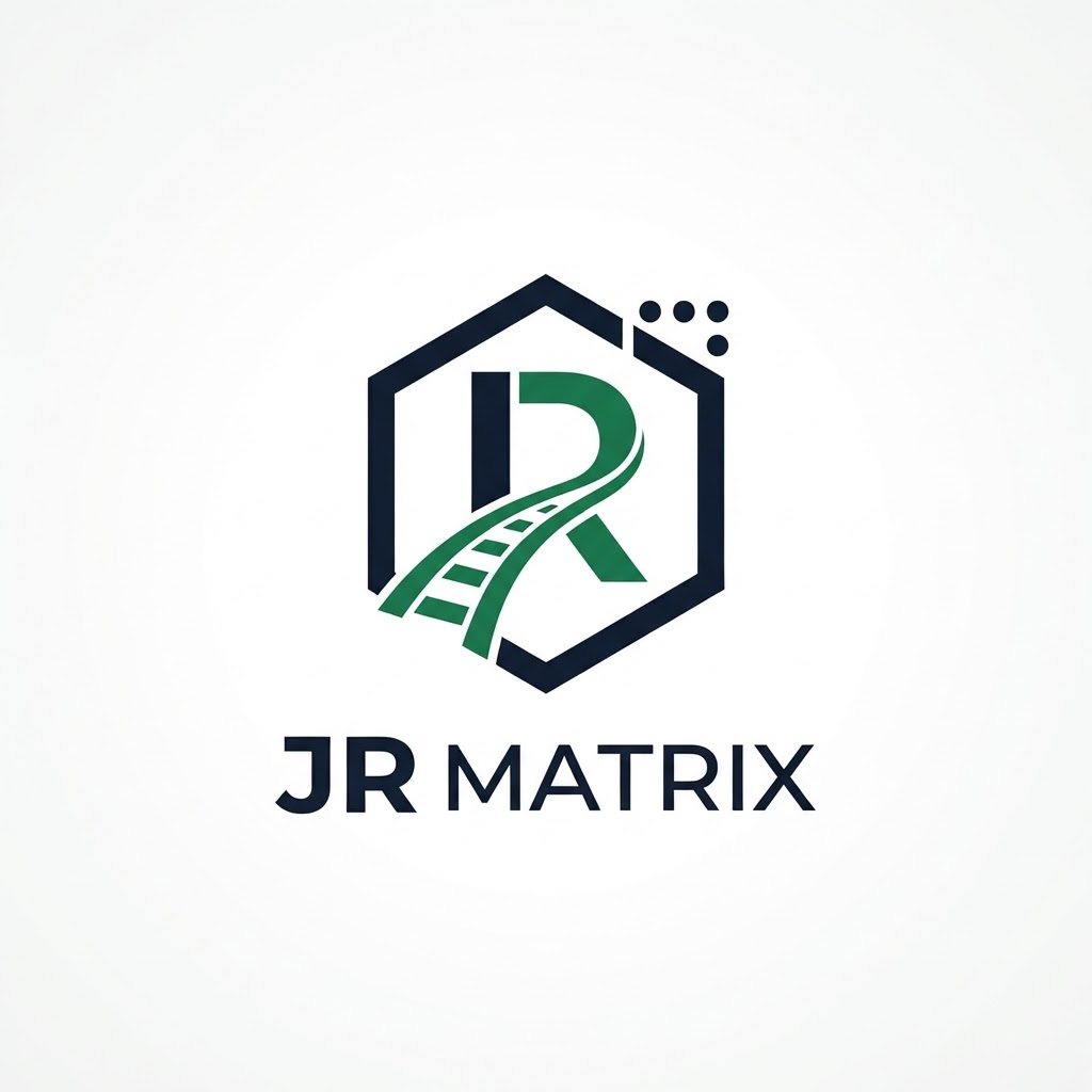 JR Matrix Logo 18 — Hex R-Track